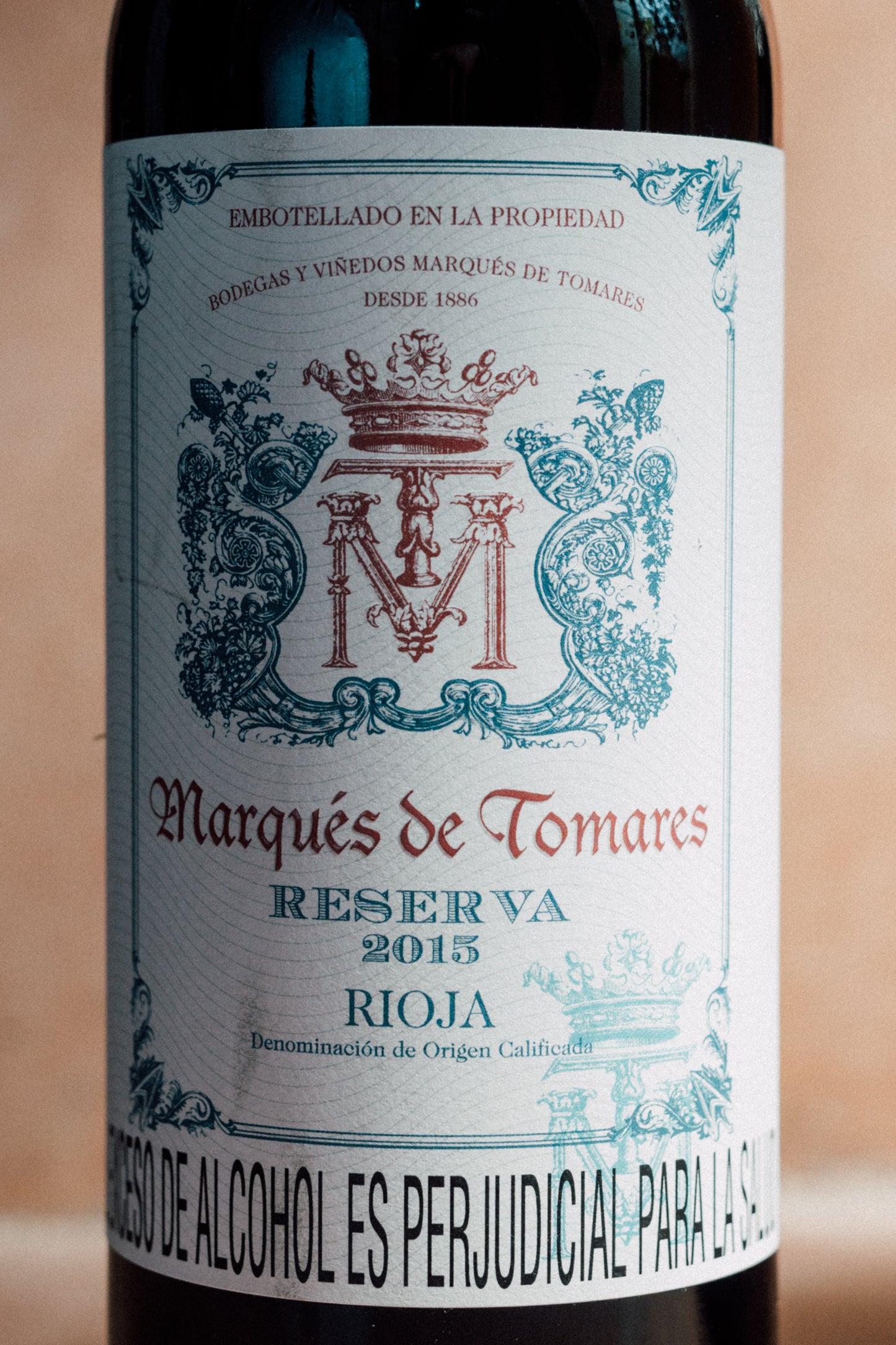 Tinto Reserva: Marqués de Tomares